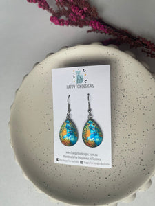 A Very Peacock Affair - large teardrops