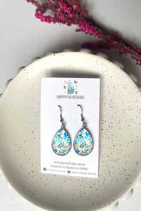 Native Blossoms & Buds - large teardrops