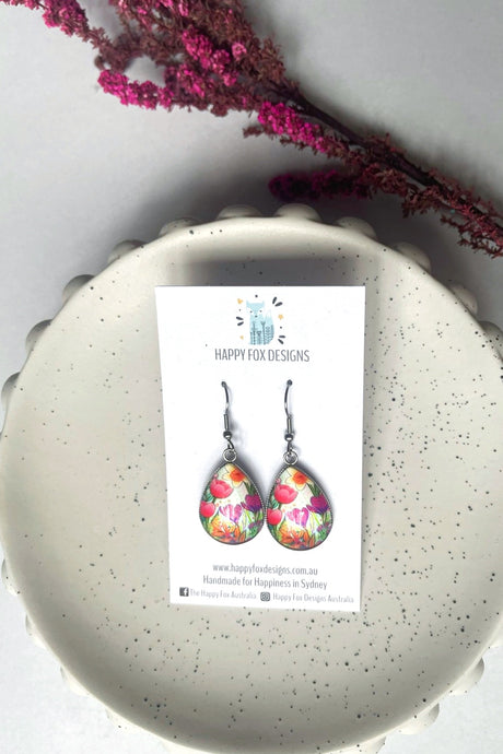 Spring Blooms - large teardrops
