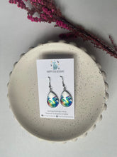 Load image into Gallery viewer, A Peacock Pair - large teardrops