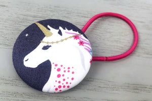 Galloping Unicorn Hair Tie