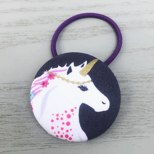 Galloping Unicorn Hair Tie