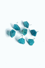 Load image into Gallery viewer, Acrylic stud tops in Aqua