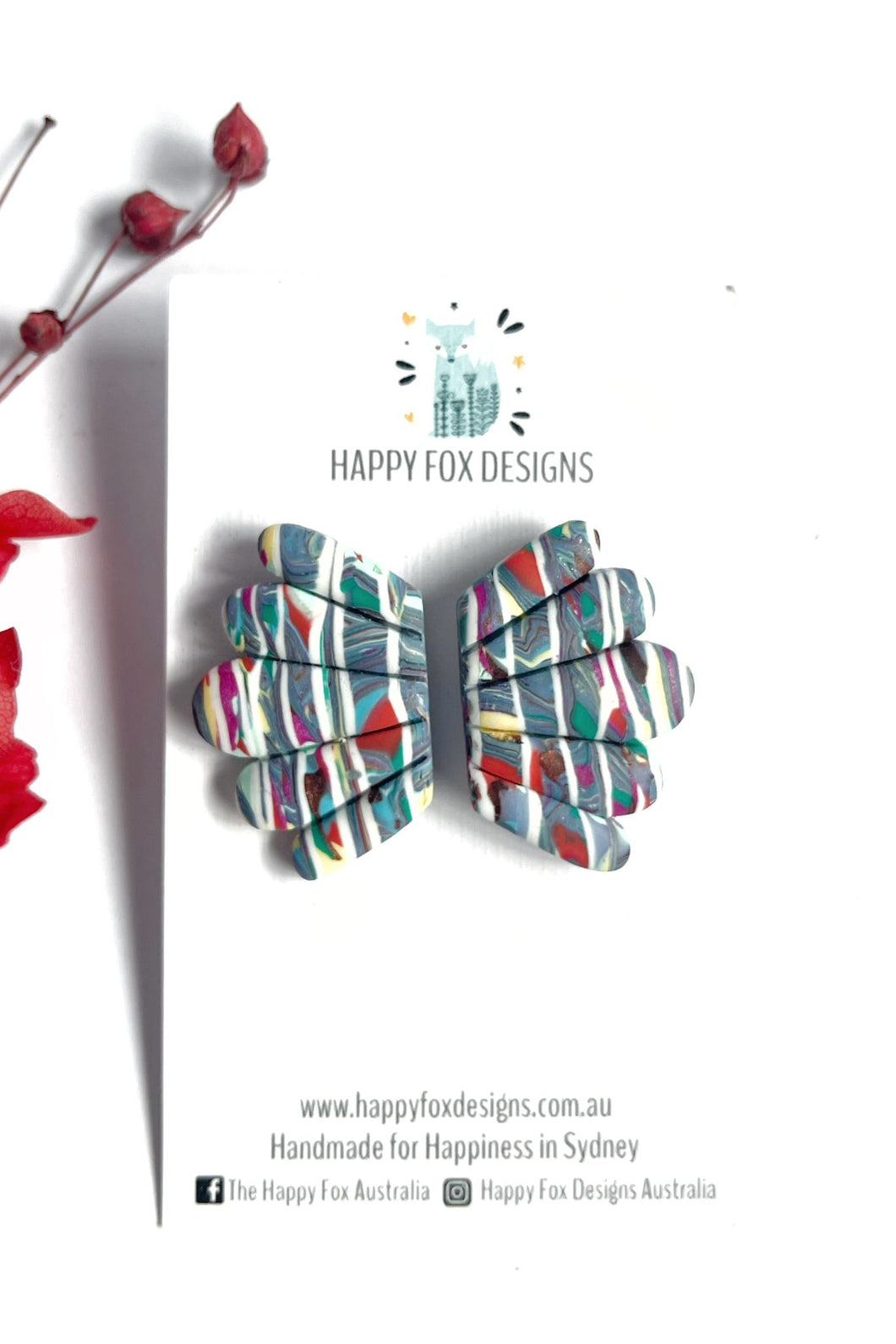 Fan Statement Studs
