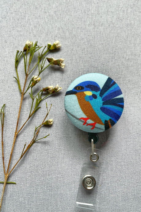 ID Badge Tag Reel - Hummingbird