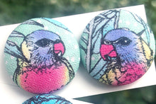 Load image into Gallery viewer, Rainbow Lorrikeet Statement Stud