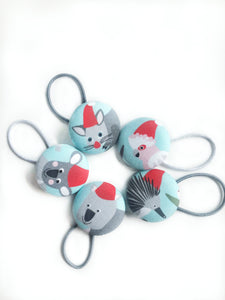 Australiana Christmas Hair Tie